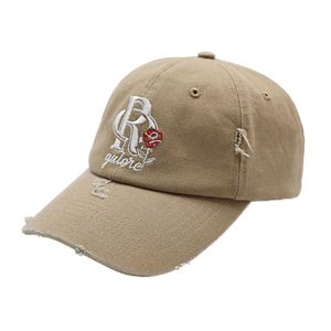 Gorra de Papá Desestructurada Lavada con Bordado Premium Personalizado y Efecto Desgastado - Product Image 1