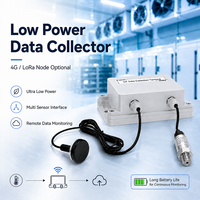 Colector de Datos Inalámbrico 4G/LoRa de Bajo Consumo con Carcasa Impermeable, 1*SIM para Monitoreo de Temperatura Industrial IoT