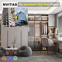 Armoires modernes NVITAS, armoires en bois, placards, meubles de chambre à coucher pour hôtel, appartement, villa, projet