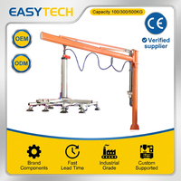2026 Easytech OEM Lève-poids à vide hydraulique pour table, robuste, manuel, fonctionnel, moderne, à gravité, avec ventouses, capacité de charge 30 kg, pour pierres