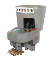 Compteuse de pièces de monnaie à grande vitesse, machine professionnelle de comptage d'argent, compteur automatique de pièces de monnaie en euros