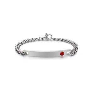 Gemstone Bracelet <b>Cross</b> Border Multi Innovative FBA Friendly Anti-tarnish Plating IP Black Finish - Product Image 5