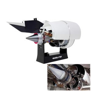 Ornamen model pesawat terbang dapat diputar cetak 3D standar meja kreatif lebih baik - Product Image 2