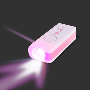 MEINOE 130dB Personal Safety <strong>Alarm</strong> 4-in-1 Device Power Bank LED Torch Pulsed Light Self Defense <strong>Security</strong> <strong>Alarm</strong> for Outdoor - Product Image 2