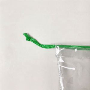 กระเป๋าใส่เครื่องสำอางพีวีซีแฟชั่นแบบหูรูดใสทำจากพลาสติก PVC แบบปรับแต่งได้โลโก้ได้ - Product Image 6