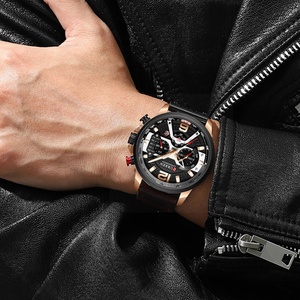 Montre étanche pour homme Sixfinger, multifonctionnelle, à grand cadran, chronographe sport, montre à quartz, pour homme - Product Image 2