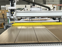 Machine de fraisage CNC 2D/3D à changement d'outil automatique 2024, modèle 1325, avec magazine à outils linéaire 8 pièces, routeur CNC ATC pour le bois