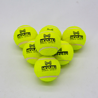 MOZURU balle de tenis violette avec logo balle de tenis personnalisée