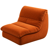Fauteuil d'appoint en velours cuivré pour appartement loft urbain, penthouse, maison de ville, duplex, maison de démarrage, hall d'entrée, aménagement et revente