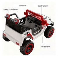 Voiture Électrique Unisexe à Double Propulsion pour Enfants, en Plastique ABS Durable, 4 Roues, Éducative, avec Musique, Lumières et Télécommande