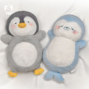 Gran oferta, Serie de música transpirable, Animal de peluche <span class=keywords><strong>para</strong></span> niños, juguetes de compañía <span class=keywords><strong>para</strong></span> <span class=keywords><strong>dormir</strong></span>, 30cm, lindo pingüino, León Marino, muñecos de peluche suaves - Product Image 1