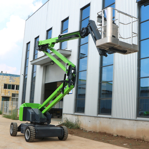 La flèche articulée Boomstar soulève la plate-forme de fonctionnement à haute altitude à bras incurvé électrique Manlift électrique 230Kg - Product Image 6