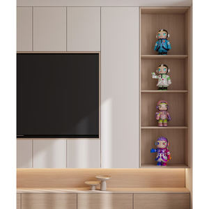 Meuble TV en <span class=keywords><strong>vente</strong></span> chaude, meuble TV simple en bois avec tiroir, ensemble <span class=keywords><strong>de</strong></span> meuble mural TV moderne minimaliste, salon, meubles élégants - Product Image 2