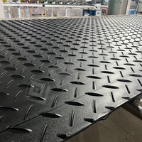 Tapis de protection du sol en plastique recyclable de couleur personnalisée, tapis de protection de pelouse pour camps temporaires