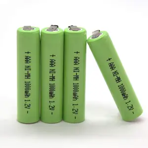 Custom 1.2V Aa Aaa C/D Sc Size Milieuvriendelijke Oplaadbare Batterijen Voor Huishoudelijke Apparaten Nimh Oplaadbare Batterijen