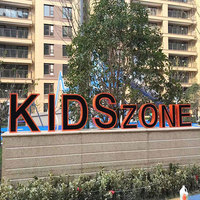 Letras 3D Iluminadas LED, Letras de Canal con Iluminación Frontal de Acero Inoxidable, Resistentes al Agua para Exteriores, para Publicidad de Empresas