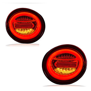 Conjunto de Modificación de Luces Traseras LED TYPY para Volkswagen Beetle 1998-2005 con Lente Roja, Luz de Freno y Luz de Conducción - Product Image 4