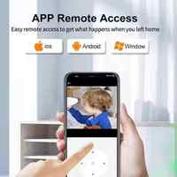 Kamera Keamanan WiFi PTZ Luar Ruangan 1080P HD, 355 °   Pan 90 °   Tilt, Penglihatan Malam Berwarna, Deteksi Gerakan, Tampilan Jarak Jauh, Tahan Air IP66
