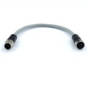 M12 5 Pin Dişi Konnektör Sensör Kablo Grubu Pigtail PUR Kılıflı Su Geçirmez IP67 Endüstriyel Kablo Demeti Sensör Aktüatörü için - Product Image 3