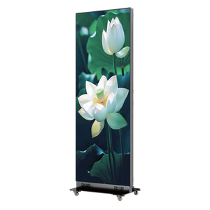 Écran LED mobile personnalisé P1.5 P1.8 P2 P2.5 pour affichage numérique sur pied, idéal pour la publicité dans les ascenseurs de centres commerciaux - Product Image 1