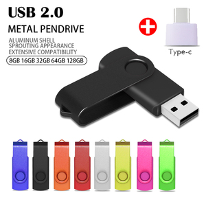 Memoria USB 2.0 Giratoria Personalizada con Capacidades de 128MB-1TB, Nuevas Memorias USB de 2G 4G 8G 16G 32G 64G 128G, Pendrive, Unidad Flash USB - Product Image 6