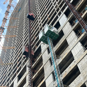 Elevador de construcción resistente Carga de 3,2 toneladas, altura de 150m, estructura reforzada, para grandes proyectos de infraestructura - Product Image 4
