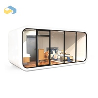 Maison Conteneur de Luxe pour Bureau Créatif à Personnalisation Avancée, Préfabriquée et Prête à l'Occasion, 40FT