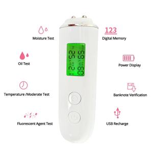 Analizador Digital LCD de Precisión del Contenido de Grasa en la Piel, Medidor de Humedad, Monitor de Piel, Herramienta de Cuidado Facial para Salón de Belleza y Spa - Product Image 3