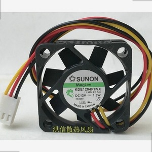 <strong>KDE1204PFVX</strong> DC Axial Cooling Fan for PLC Cabinet and Control Panel Ventilation - Product Image 4