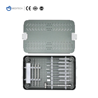 Kit d'instruments chirurgicaux orthopédiques vétérinaires MEDITECH Ensemble de chirurgie vétérinaire en acier inoxydable de classe II