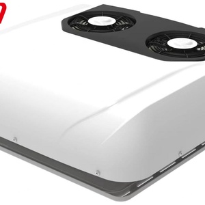 Aire Acondicionado de Estacionamiento con Motor Sin Escobillas de Doble Ventilador de 12/24 V CC para Camiones, Autocaravanas y Casas Rodantes - Product Image 2