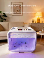 Incubateur intelligent PID pour oiseaux, cage pour perroquets, alimentation manuelle, plastique ABS écologique, design moderne, température constante