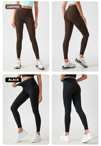 Leggings Deportivos de Cintura Alta para Mujer, Talla Única, Control de Abdomen, Nailon de Alta Calidad para Gimnasio y Entrenamiento - Product Image 4