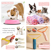 Kit de démarrage essentiel pour chiots de petite et moyenne taille, 31 pièces, rose, violet, orange, bleu