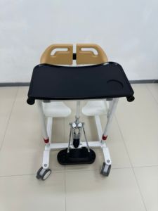 High Quality Manual Hydraulic Patient Lift Transfer <strong>Chair</strong> for <strong>Elderly</strong> Designed for Bathroom Safety Equipment - Product Image 4