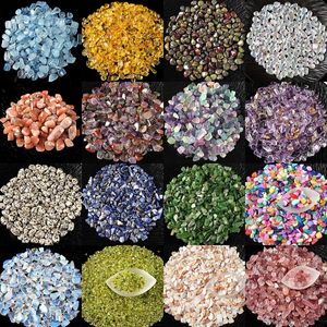 4-6/7-9mm 50+ SKU Ingrosso Pietre Burattate Lucidate in Cristallo Naturale Ametista Fluorite Tormalina - Product Image 4