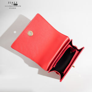 กระเป๋าถือผู้หญิง WD2008-1 หนัง PU นุ่มทันสมัย ชุดกระเป๋าถือและกระเป๋าสะพาย OEM 2 in 1 สำหรับผู้หญิง - Product Image 4