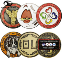 Moneda Conmemorativa Personalizada OEM ODM de 2 Pulgadas, Moneda de Recuerdo de Metal Antigua en Latón, Oro y Plata