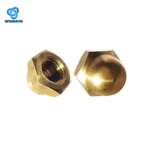 Copper Nut M8 Brass C3604 Screw Nut Brass Insert Nut