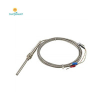 Sensor Suhu 6 Kawat Tipe WZP2-201 Duplex Pt100 Rtd