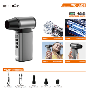 ไฟสปอร์ตไลท์ LED รุ่นอัพเกรด สำหรับกลางคืน แรงลมระดับพายุ  สำหรับเป่าหิมะ ใบไม้ ฝุ่น ฝน  พร้อมพัดลมเทอร์โบแรงสูง - Product Image 2