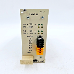 Dispositivo de Telegrafía de Frecuencia de Voz Original Nuevo de Marca 23 WT 22 VOICE FREQUENCY TELEGRAPHY DEVICE 1KGN 000 818B BLANCO para PLC - Product Image 1