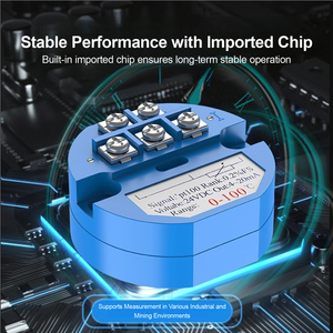 Mô đun chuyển đổi tín hiệu nhiệt độ 4-20mA với cảm biến PT100 RTD và bộ truyền tích hợp - Product Image 5