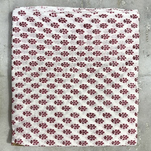 High Quality Breathable Eco-Friendly Soft <b>Pink</b> Floral Plain Lightweight Indian Cotton Dress <b>Fabric</b> for Girls & Boys Yard Origin - Product Image 2