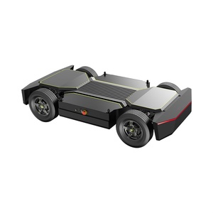 Tự động tự lái xe với ứng dụng điều khiển ackermann Chassis bánh xe nền tảng Robot di động Robot Chassis - Product Image 1