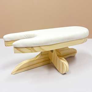 Planche <span class=keywords><strong>à</strong></span> <span class=keywords><strong>repasser</strong></span> de haute qualité pour studio <span class=keywords><strong>à</strong></span> domicile avec base en bois miniature, revêtement en tissu et rembourrage en <span class=keywords><strong>mousse</strong></span> pour plus de confort - Product Image 3