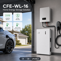 Batterie solaire LiFePO4 de haute qualité CFE-WL-16 51.2V 314Ah murale pour ESS résidentiel, garantie 5 ans, 6000 cycles