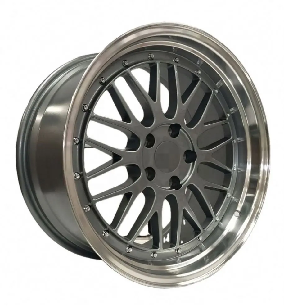 For BBS LM JDM Race Wholesale 18 19 20 Inch 5*120 5*114.3 5*100 Alloy Wheel Rims For BBS LM With Rivets 5 Lugs Jerry Huang