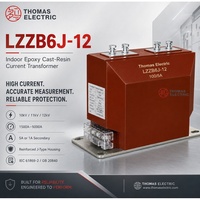 Transformateur de courant LZZB6-12 / LZZB6J-12 10kV/11kV/12kV 1500-5000A 0.2S/0.5/5P10-5P30 CT pour appareillage de commutation