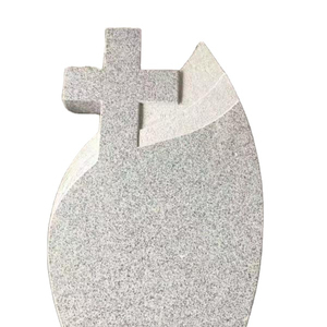 Romania style tombstone cheap granite monuments cross headstone